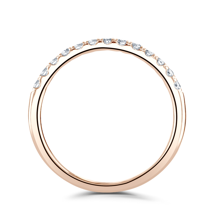Diamond 0.20ct Serilda 9ct Rose Gold Eternity Ring by Brown & Newirth