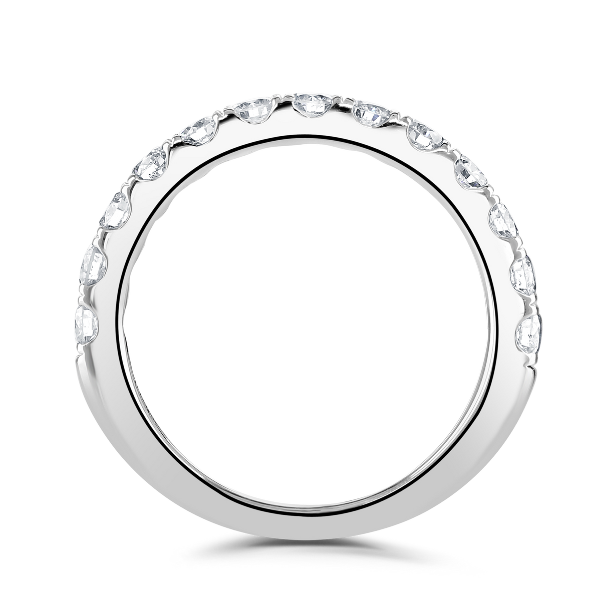Diamond 0.75ct Serilda Platinum Eternity Ring by Brown & Newirth - Michael Jones Jeweller