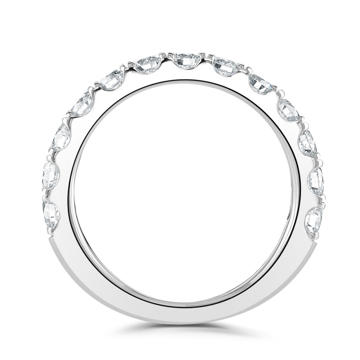 U shaped 2025 eternity ring