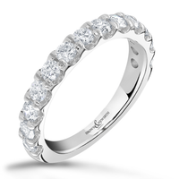 Diamond 1.00ct Serilda Platinum Eternity Ring by Brown & Newirth - Michael Jones Jeweller
