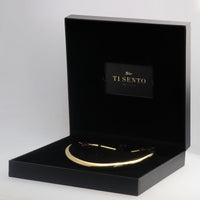 Ti Sento Rigid Polished Collar - Michael Jones Jeweller