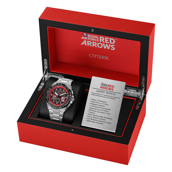 Citizen Eco-Drive Limited Edition Red Arrows Skyhawk A.T Watch JY8126-51E