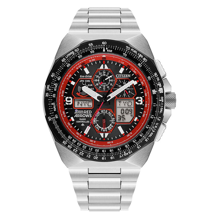 Citizen Eco-Drive Limited Edition Red Arrows Skyhawk A.T Watch JY8126-51E