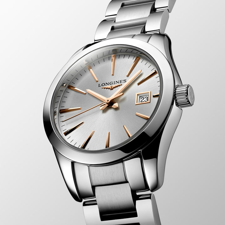 Longines CONQUEST CLASSIC 29.5mm Quartz Watch L22864726 - Michael Jones Jeweller