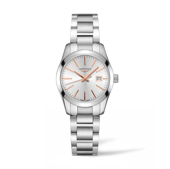 Longines CONQUEST CLASSIC 29.5mm Quartz Watch L22864726 - Michael Jones Jeweller