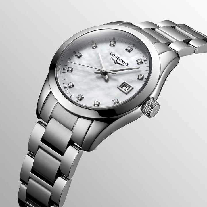 Longines CONQUEST CLASSIC 29.5mm Quartz Watch L22864876 - Michael Jones Jeweller