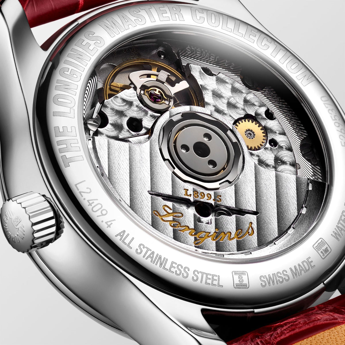 Longines MASTER COLLECTION 34mm Moonphase Automatic Watch L24094872 - Michael Jones Jeweller