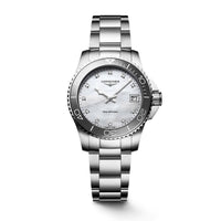 Longines HYDROCONQUEST 32mm Quartz Watch L33704876 - Michael Jones Jeweller