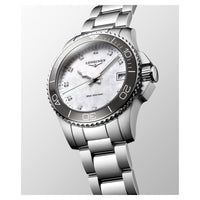 Longines HYDROCONQUEST 32mm Quartz Watch L33704876 - Michael Jones Jeweller