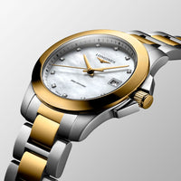 Longines CONQUEST 29.5mm Quartz Watch L33763877 - Michael Jones Jeweller