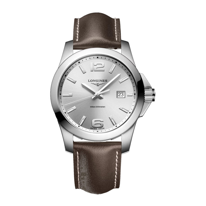 Longines CONQUEST 41mm Quartz Watch L37594765 - Michael Jones Jeweller