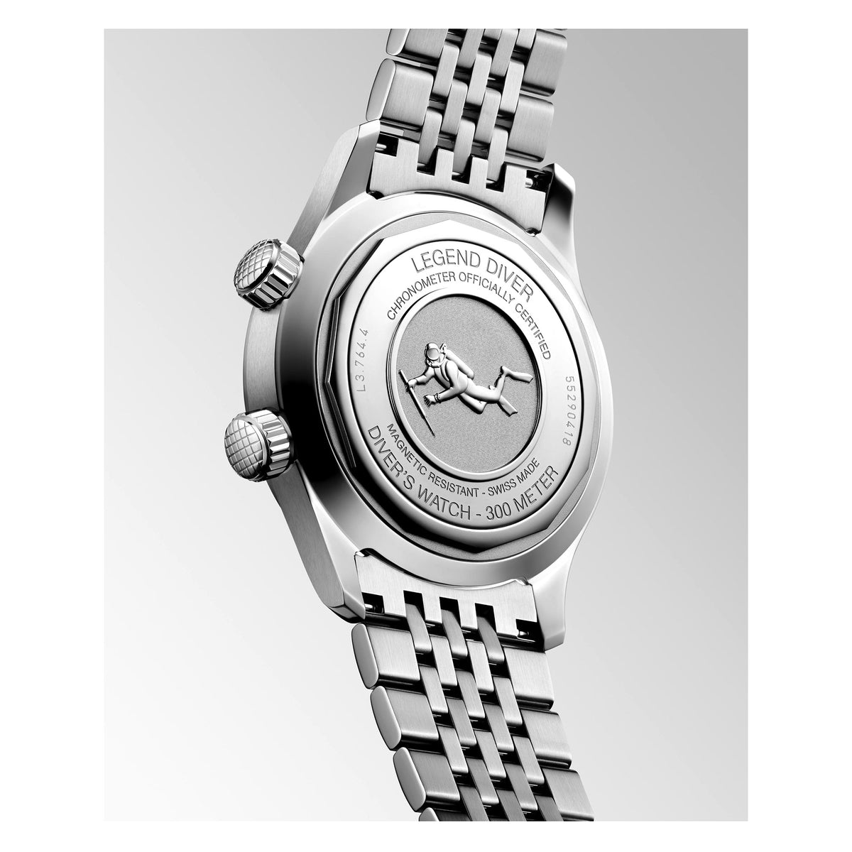 Longines HERITAGE LEGEND DIVER Automatic 39mm Watch L37644906 - Michael Jones Jeweller
