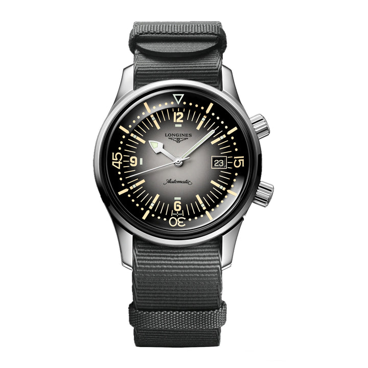 Longines THE LEGEND DIVER WATCH. 42mm Automatic Watch L37744702 - Michael Jones Jeweller