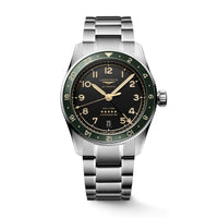 Longines SPIRIT ZULU TIME Automatic 39mm Watch L38024636 - Michael Jones Jeweller