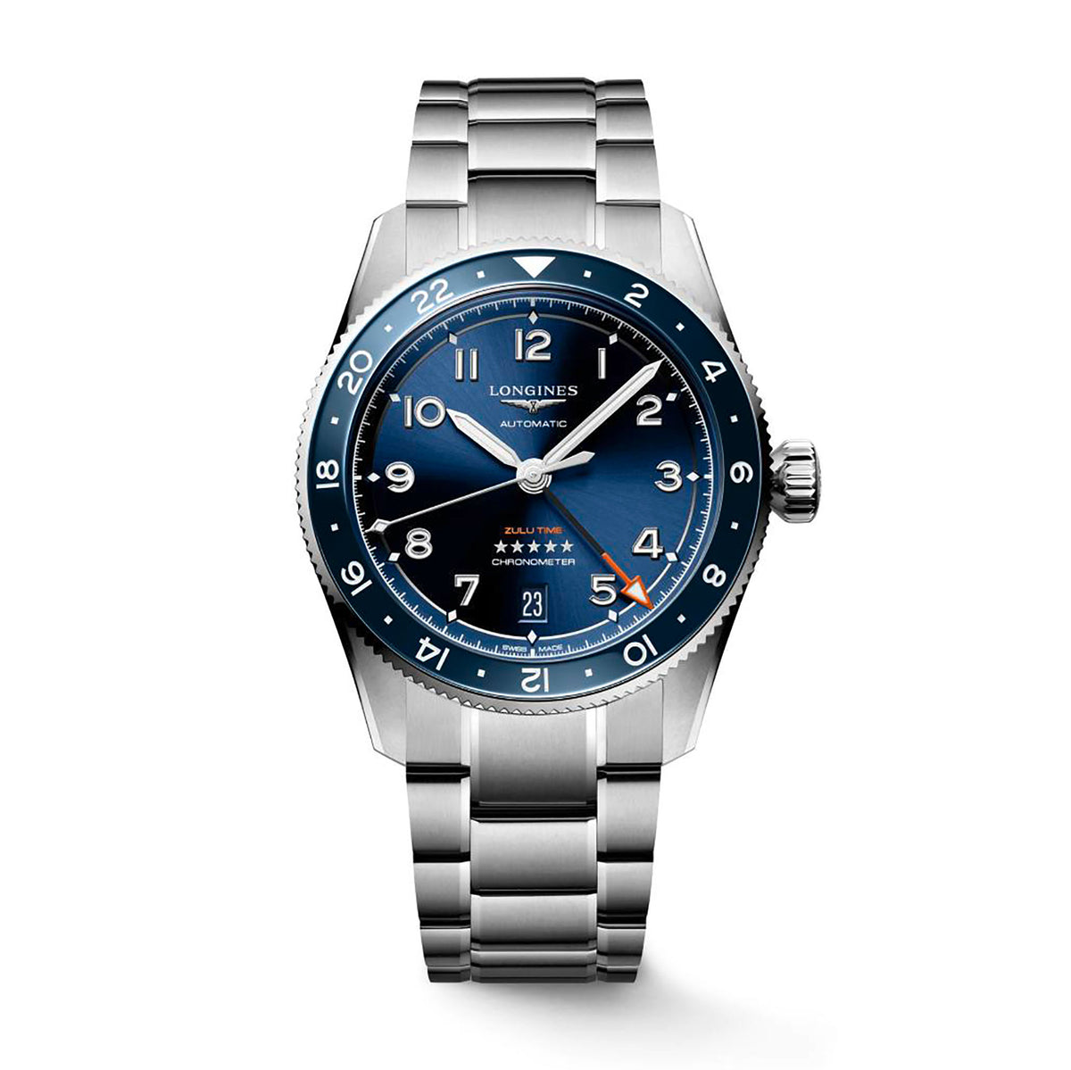 Longines SPIRIT 39mm Automatic Watch L38024936 - Michael Jones Jeweller