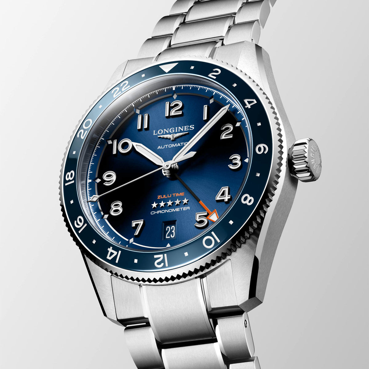 Longines SPIRIT 39mm Automatic Watch L38024936 - Michael Jones Jeweller