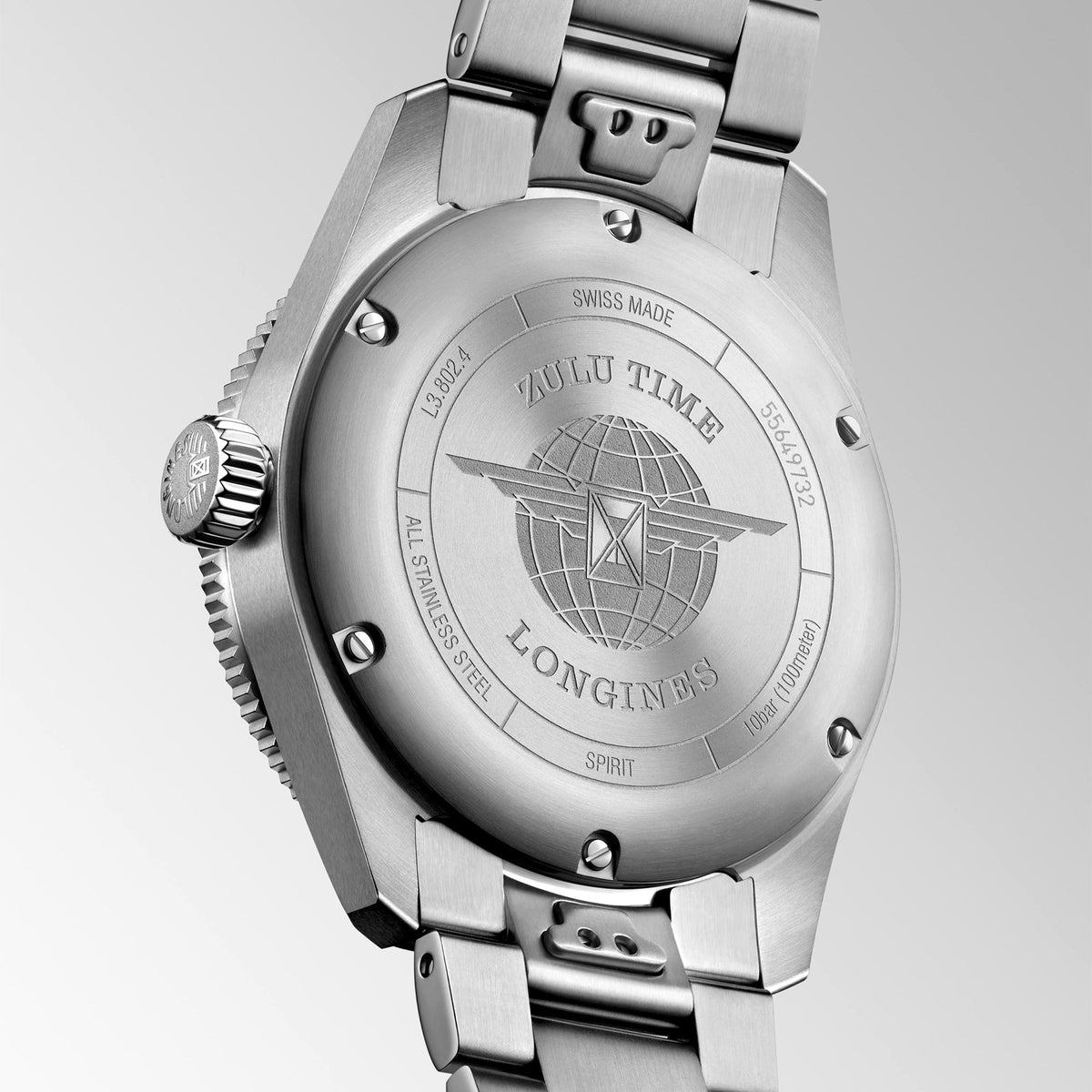 Longines SPIRIT 39mm Automatic Watch L38024936 - Michael Jones Jeweller
