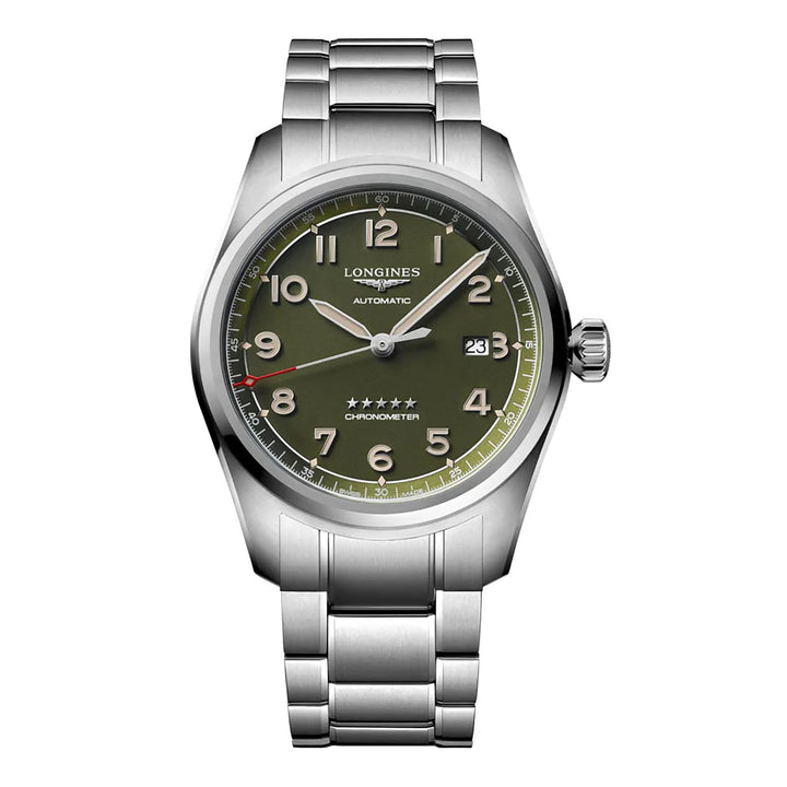 Longines SPIRIT 42mm Automatic Watch L38114036 - Michael Jones Jeweller