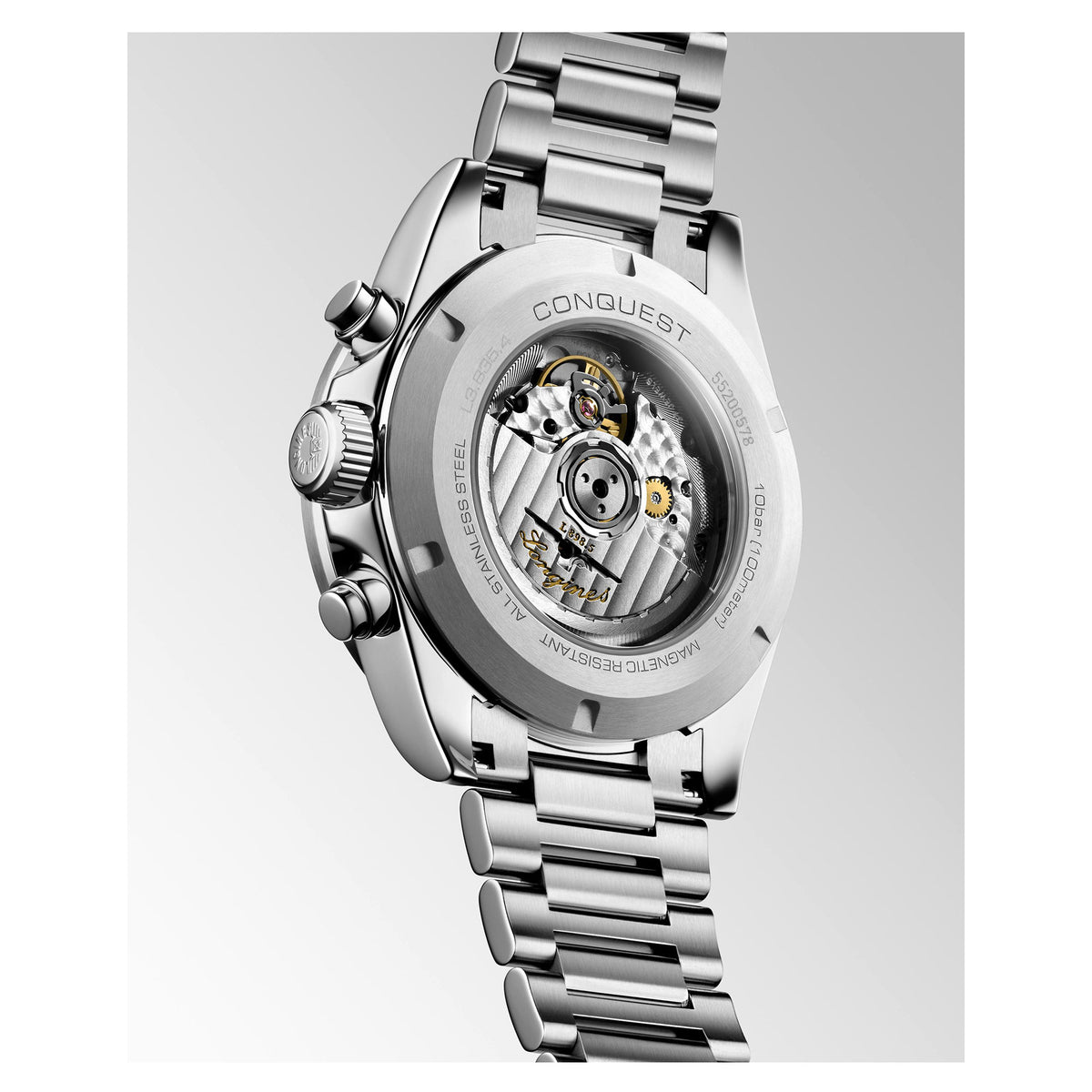Longines CONQUEST 42mm Automatic Watch L38354726 - Michael Jones Jeweller
