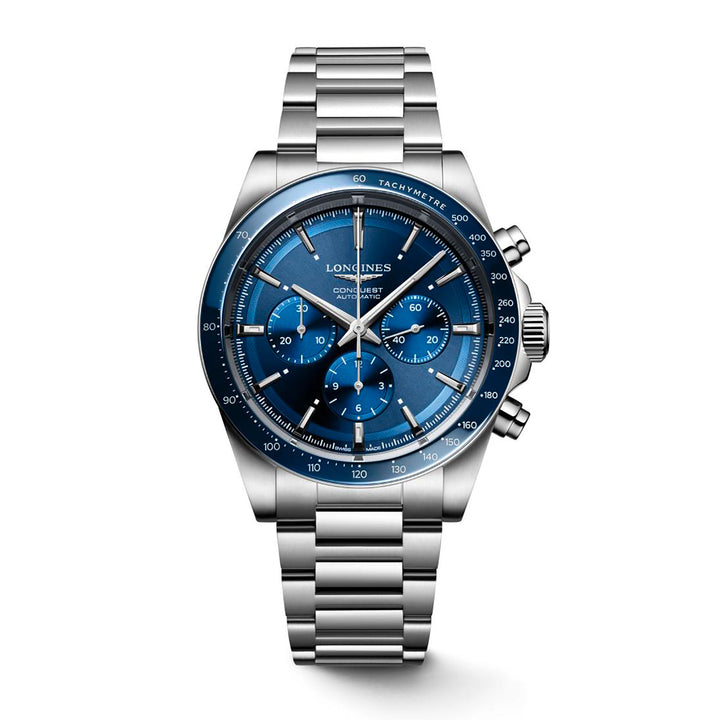 Longines CONQUEST 42mm Automatic Watch L38354926 - Michael Jones Jeweller