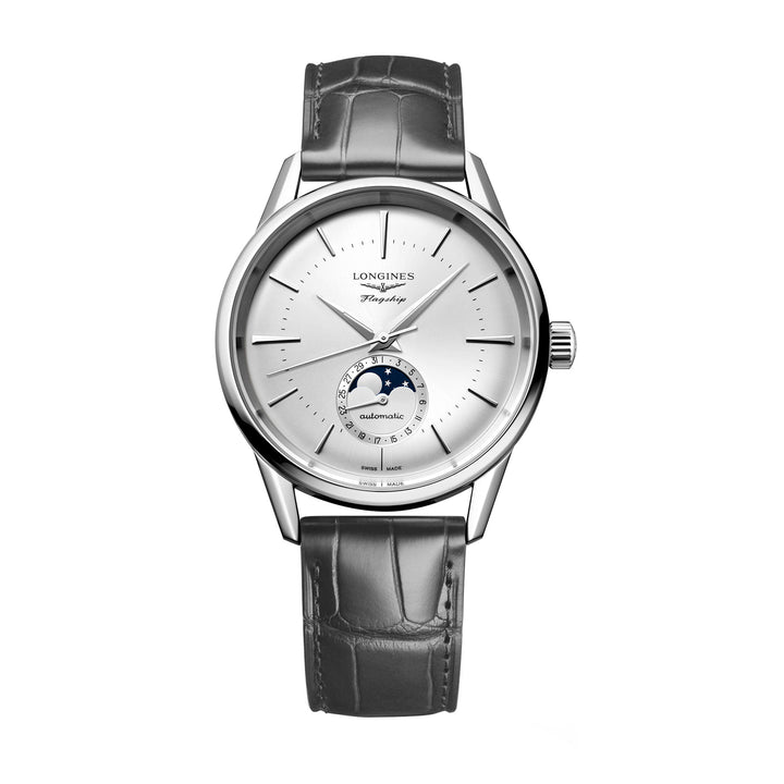 Longines FLAGSHIP HERITAGE 38.5mm Automatic Watch L48154722 - Michael Jones Jeweller
