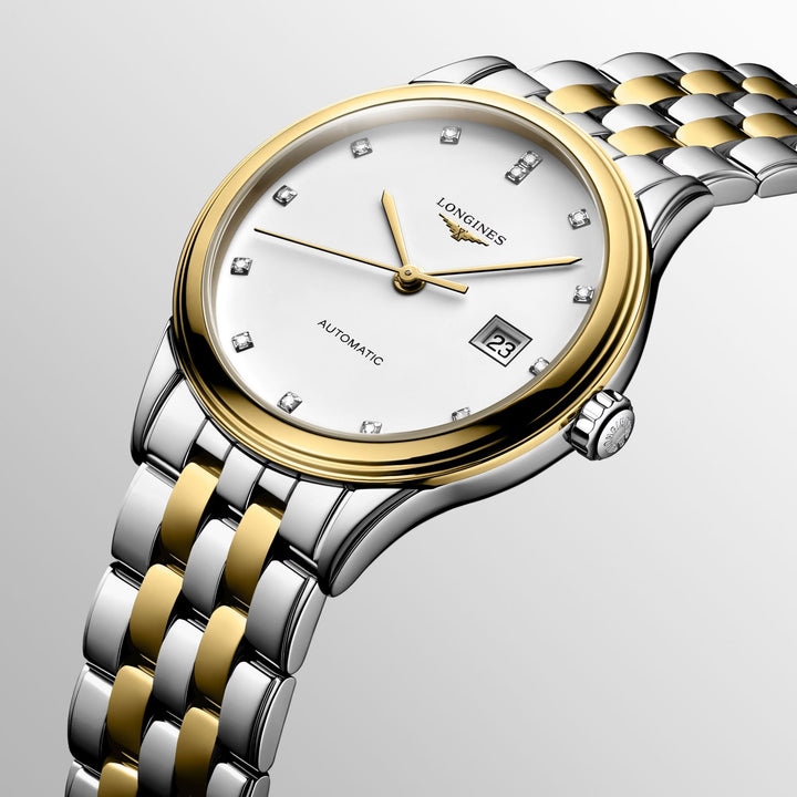 Longines FLAGSHIP 30mm Automatic Watch L43743277 - Michael Jones Jeweller