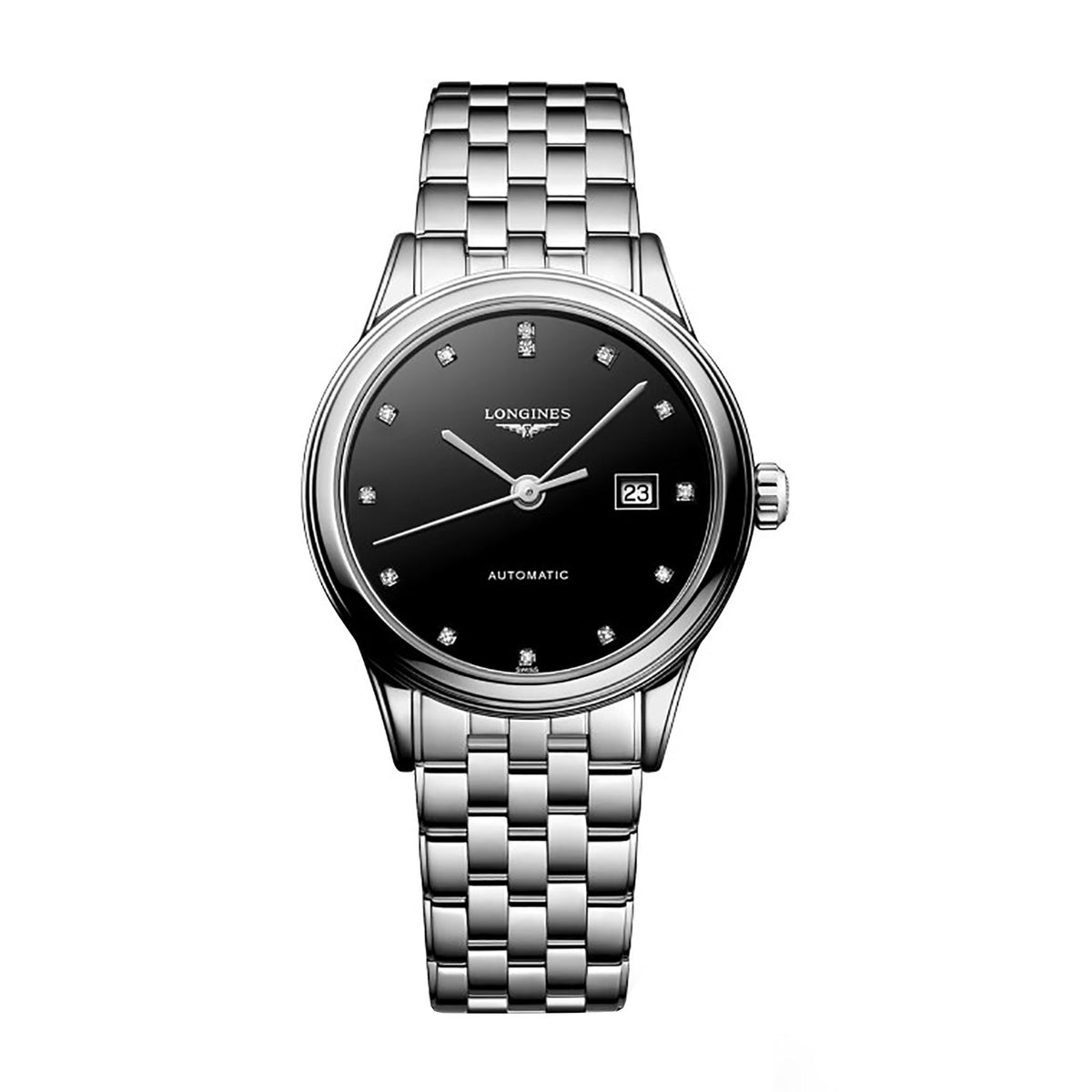 Longines FLAGSHIP 30mm Automatic Watch L43744576 - Michael Jones Jeweller