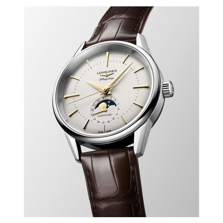 Longines FLAGSHIP HERITAGE Automatic 38.5mm Watch L48154782 - Michael Jones Jeweller