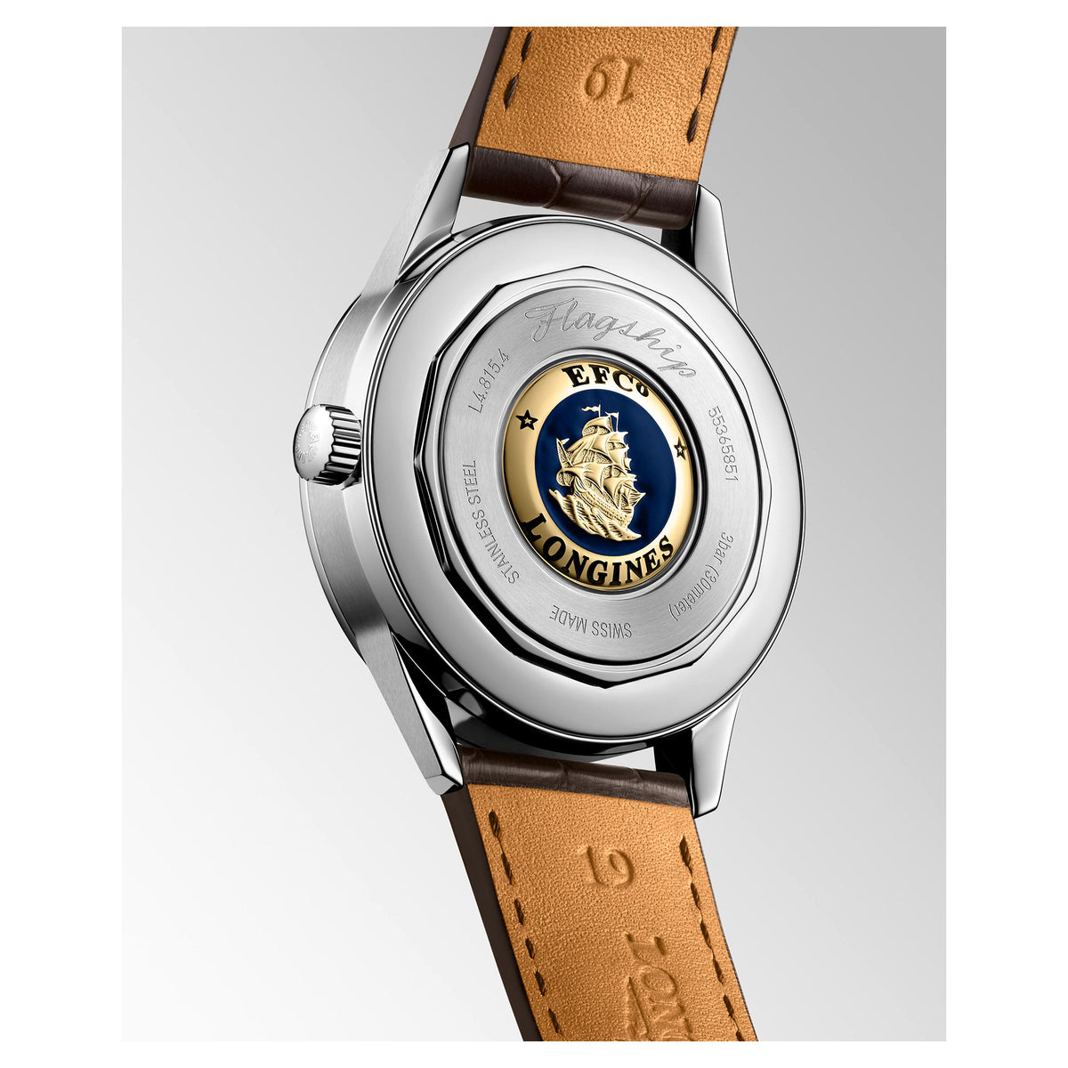 Longines FLAGSHIP HERITAGE Automatic 38.5mm Watch L48154782 - Michael Jones Jeweller
