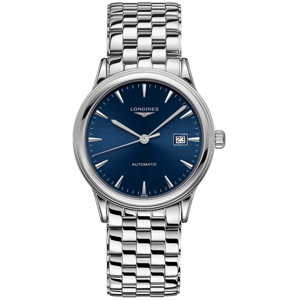 Longines FLAGSHIP 40mm Automatic Watch L49844926 - Michael Jones Jeweller