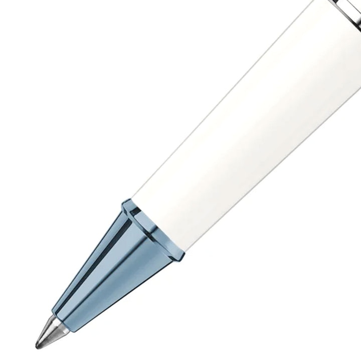 Montblanc Meisterstück Glacier Classique Rollerball White - Michael Jones Jeweller
