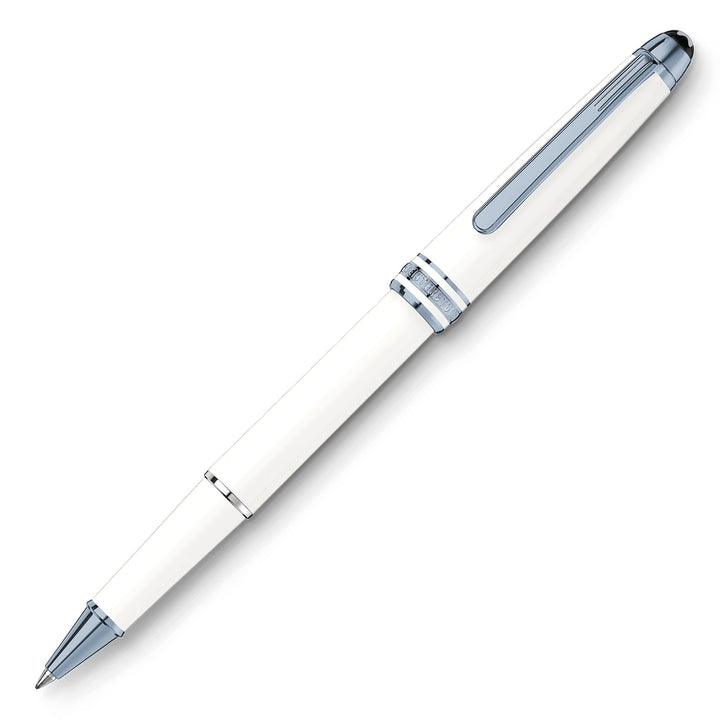 Montblanc Meisterstück Glacier Classique Rollerball White - Michael Jones Jeweller