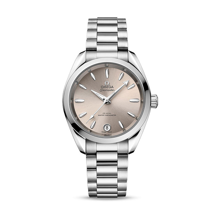 OMEGA Seamaster Aqua Terra Shades Co-Axial Chronometer 34mm O22010342009001 - Michael Jones Jeweller