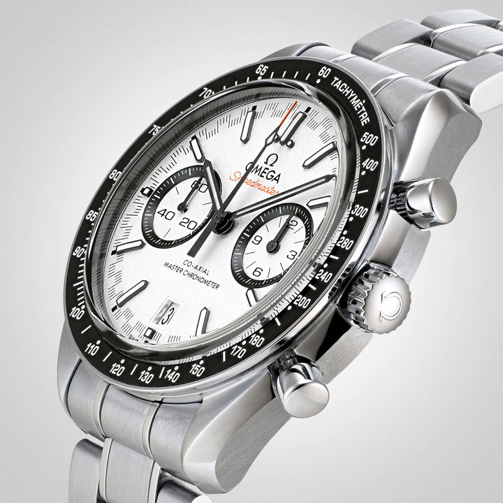 OMEGA Speedmaster Racing Co-Axial Master Chronometer Chronograph 44.25mm O32930445104001 - Michael Jones Jeweller