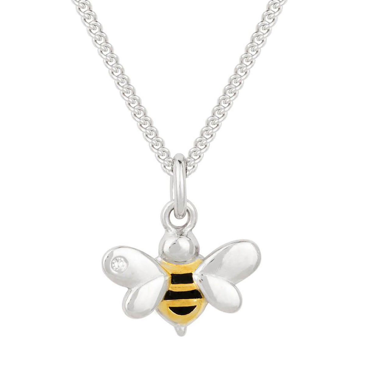 D for Diamond Child's Bee Pendant - Michael Jones Jeweller