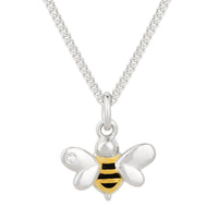 Childs D for Diamond Bee Pendant