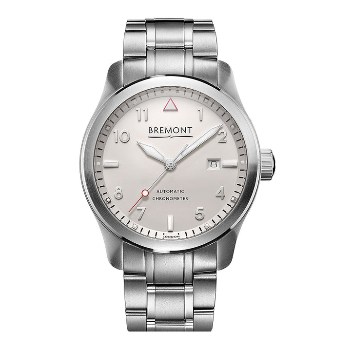 Bremont Solo 43 Chronometer Automatic Watch SOLO43-WH-SI - Michael Jones Jeweller
