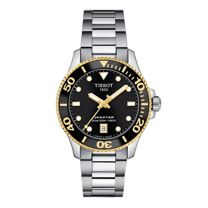Tissot Seastar Ladies Quartz Watch T1202102105100