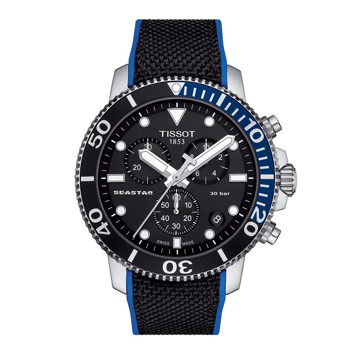 Tissot Seastar 1000 Chronograph Quartz Watch T1204171705103 - Michael Jones Jeweller