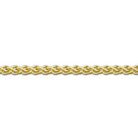 18ct Yellow Gold 18 Inch Spiga Link Chain