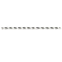 18ct White Gold 18inch Curb Chain - Michael Jones Jeweller