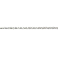 9ct White Gold 16 Inch Trace Link Chain