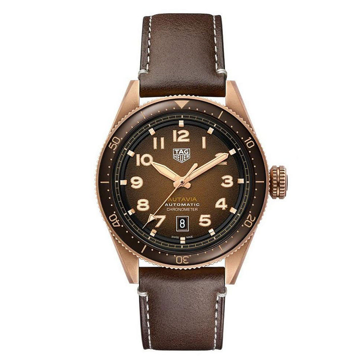 TAG Heuer Autavia 42mm 100m Automatic Watch WBE5191.FC8276 - Michael Jones Jeweller