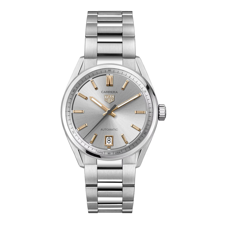 TAG Heuer Carrera Date 36mm 50m Automatic Watch WBN2310.BA0001 - Michael Jones Jeweller
