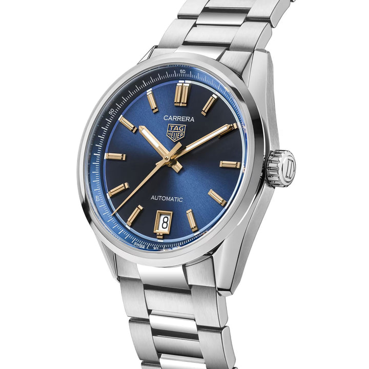 TAG Heuer Carrera Date 36mm 50m Automatic Watch WBN2311.BA0001 - Michael Jones Jeweller