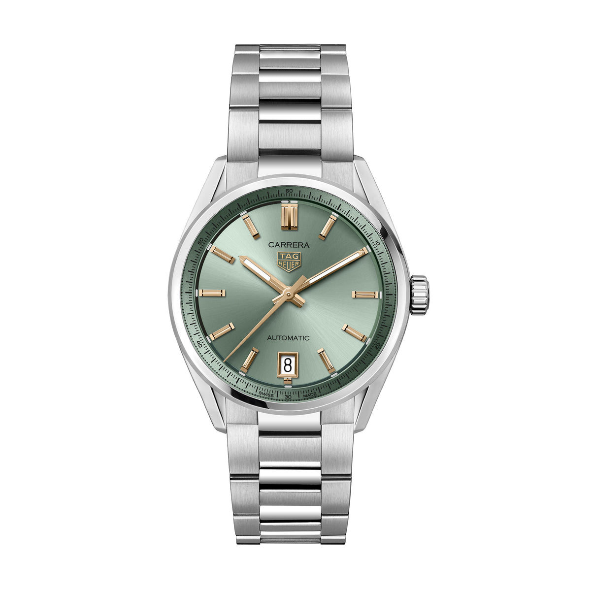 TAG Heuer Carrera Date 36mm 50m Automatic Watch WBN2312.BA0001 - Michael Jones Jeweller