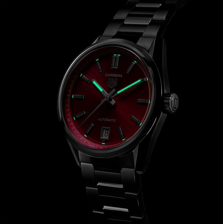 TAG Heuer Carrera Date 36mm 50m Automatic Watch WBN2313.BA0001 - Michael Jones Jeweller