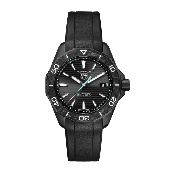 TAG Heuer Aquaracer Professional 40mm 200m Solargraph Quartz Watch WBP1112.FT6199 - Michael Jones Jeweller