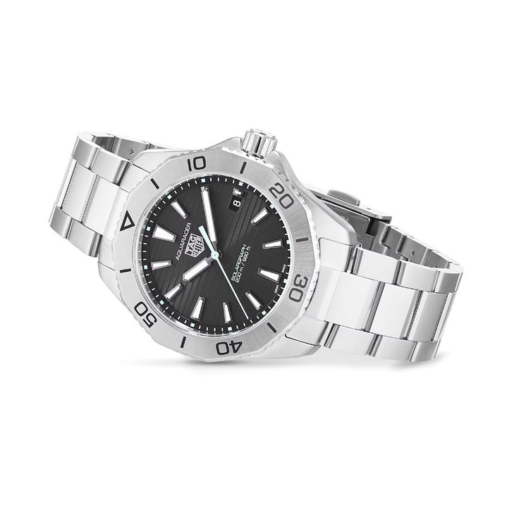 TAG Heuer Aquaracer Professional 200 Solargraph Quartz Watch WBP1114.BA0000 - Michael Jones Jeweller