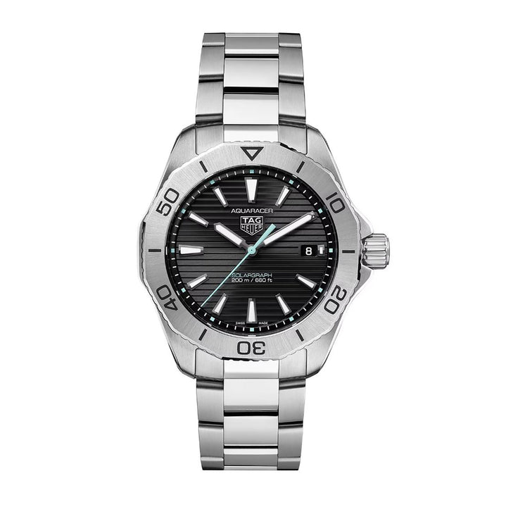 TAG Heuer Aquaracer Professional 200 Solargraph Quartz Watch WBP1114.BA0000 - Michael Jones Jeweller